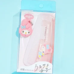 My Melody Besties Folding Comb With Charm