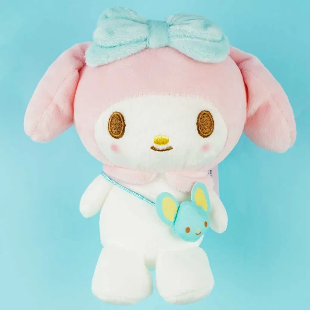 My Melody Blushing Nostalgic Sitting Plushie - Medium