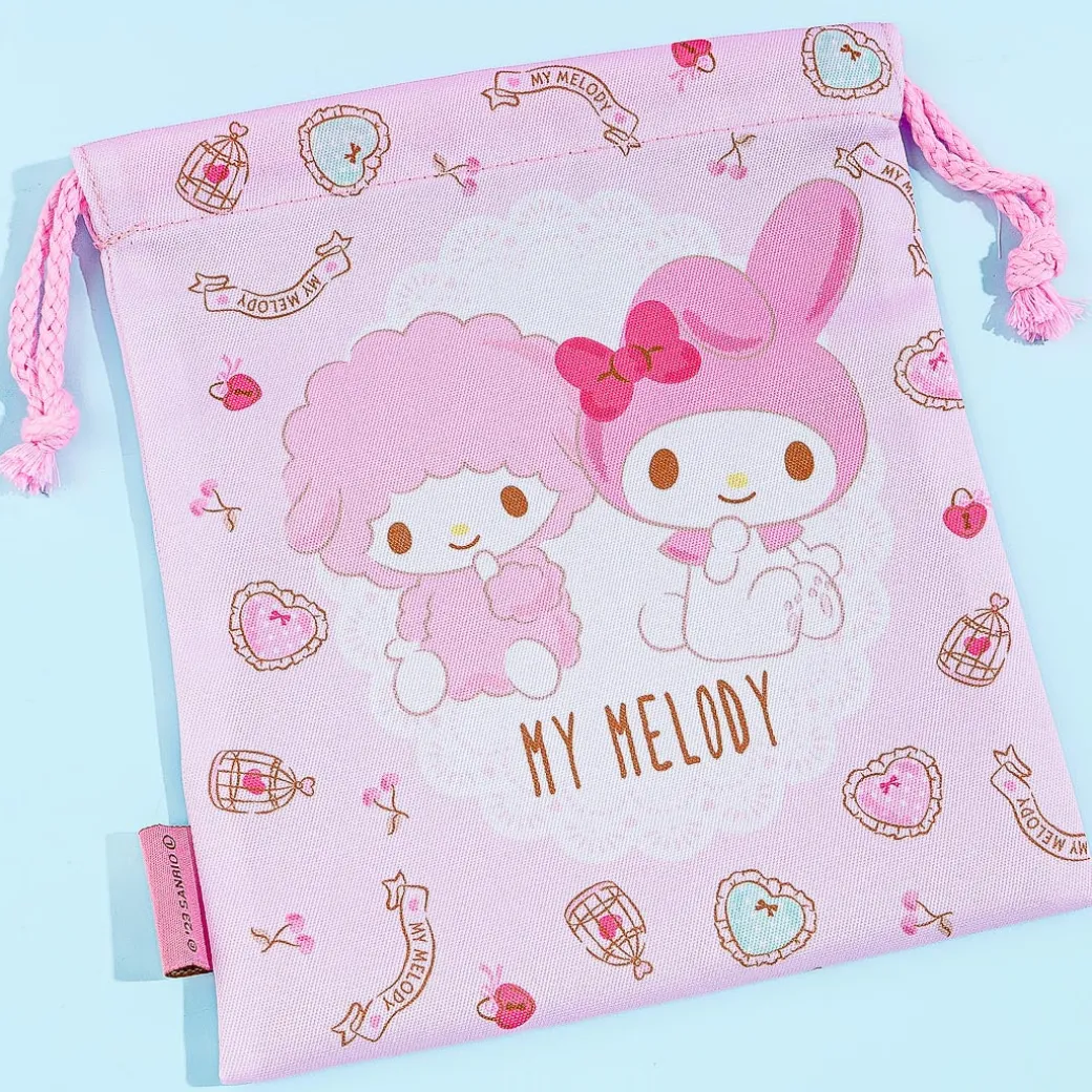 My Melody Bunny Drawstring Pouch