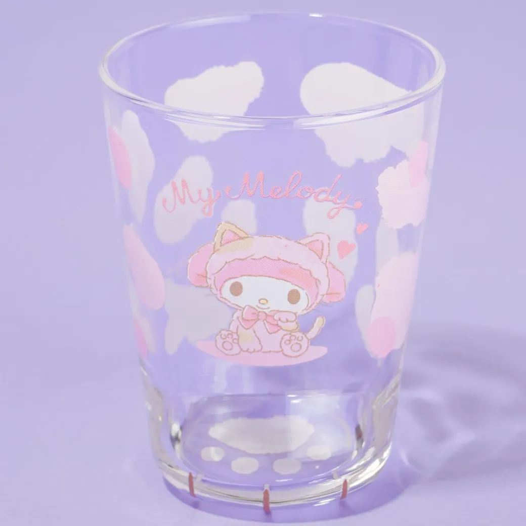 My Melody Cat Foot Glass
