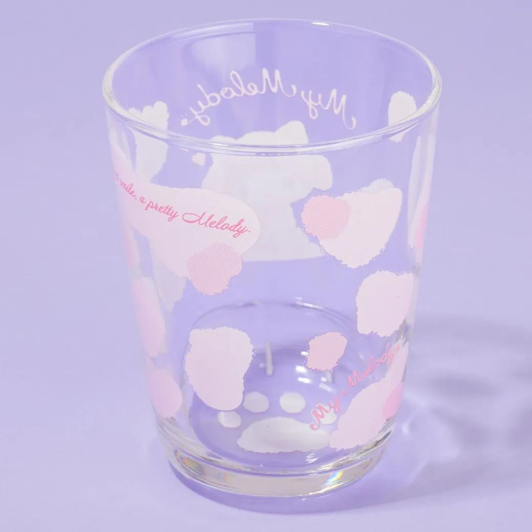My Melody Cat Foot Glass