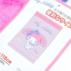My Melody Checkered Bath Towel
