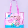 My Melody Checkered Shoulder Bag