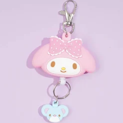 My Melody Cheeky Face Reel Keychain