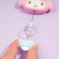 My Melody Cheeky Face Reel Keychain