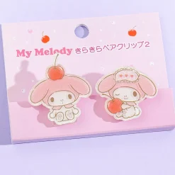 My Melody Cherry Twin Pair Clip Set - 2 pcs