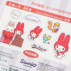 My Melody Chocolate Sticker Flakes