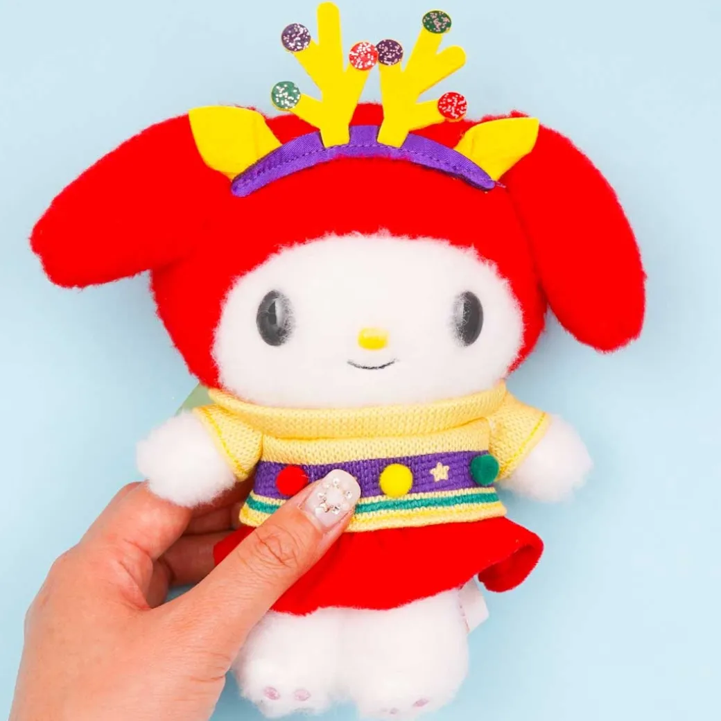 My Melody Christmas Sweater Plushie - Medium