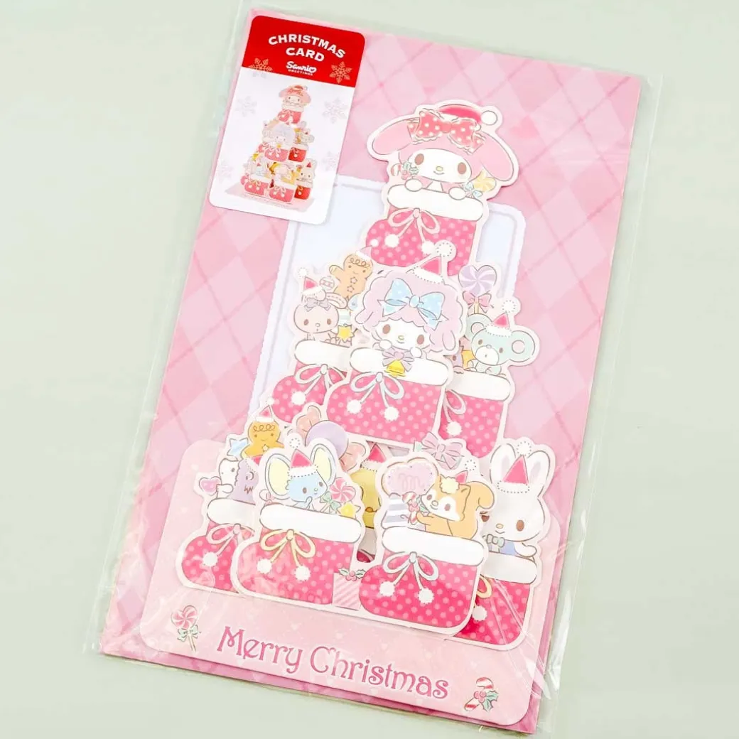 My Melody Christmas Tree Card
