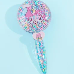 My Melody Clear Hairbrush & Hair Tie Set
