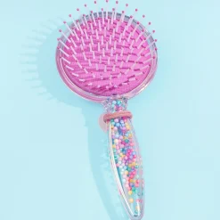 My Melody Clear Hairbrush & Hair Tie Set