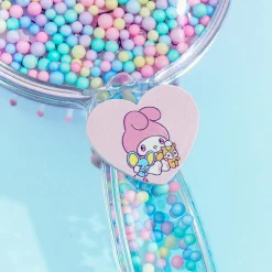 My Melody Clear Hairbrush & Hair Tie Set