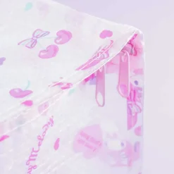 My Melody Clear Zippered Foldable Storage Box - Medium