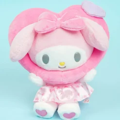 My Melody Colorful Heart Plushie - Medium