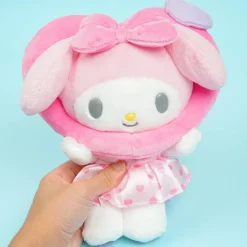 My Melody Colorful Heart Plushie - Medium