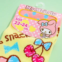 My Melody Crepe Time Jacquard Socks