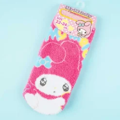 My Melody Cute Face Fluffy Room Socks