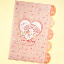My Melody Dessert Time Clear Index File Folder