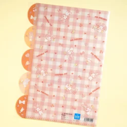 My Melody Dessert Time Clear Index File Folder