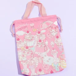 My Melody Dessert Town Drawstring Shoe Bag