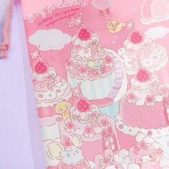 My Melody Dessert Town Drawstring Shoe Bag