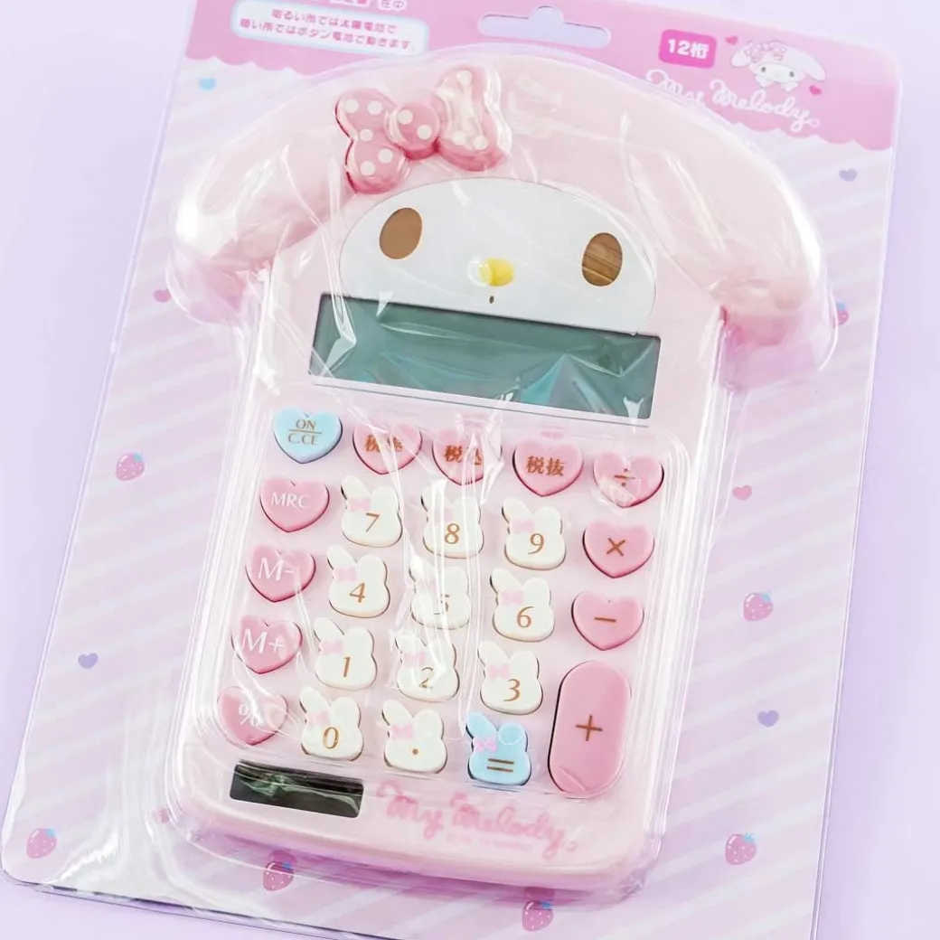 My Melody Die-cut Key Calculator