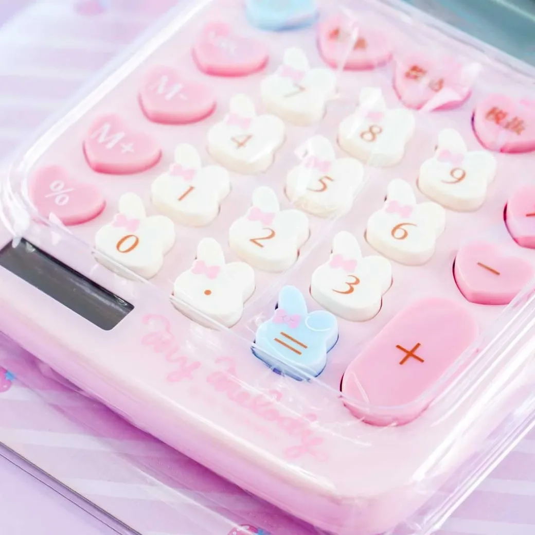 My Melody Die-cut Key Calculator