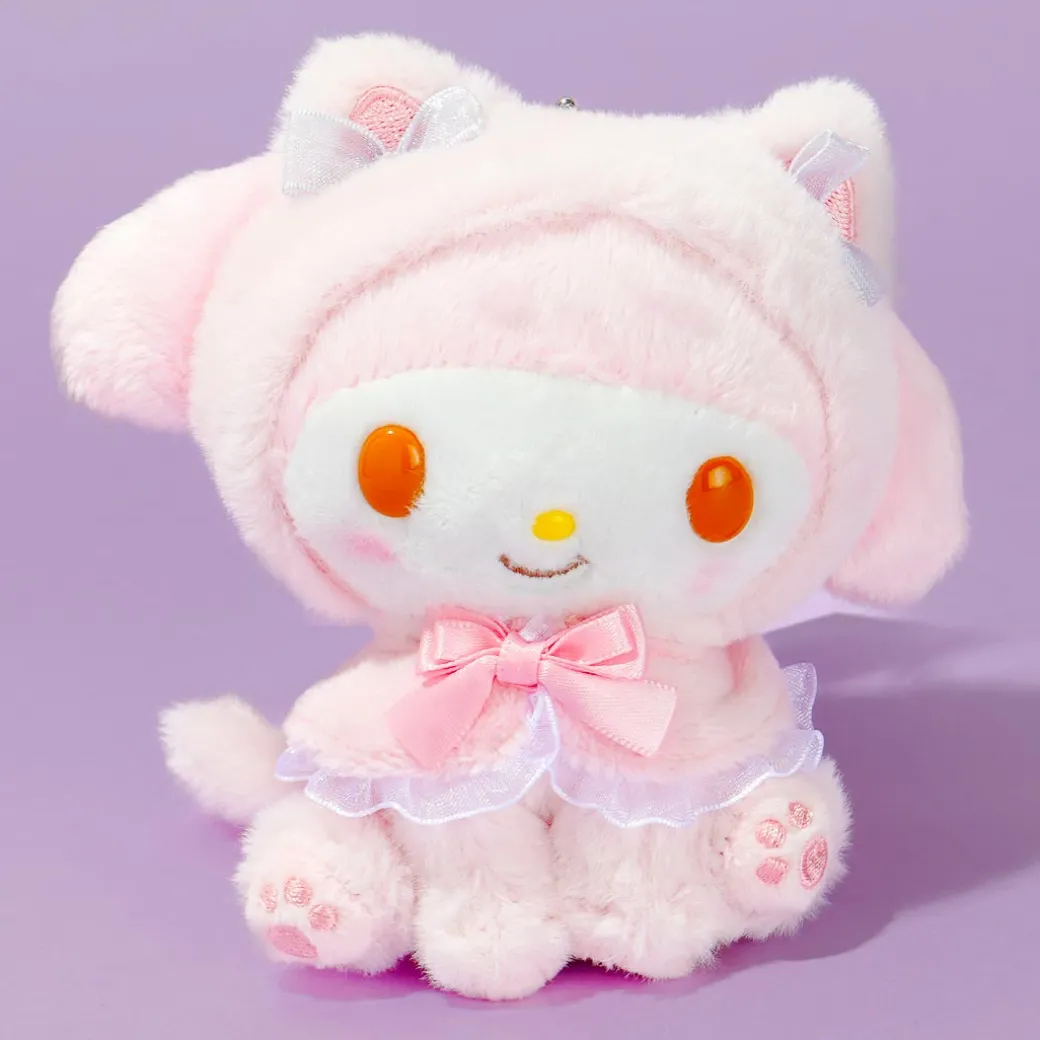 My Melody Dressed-Up Cat Plushie Charm