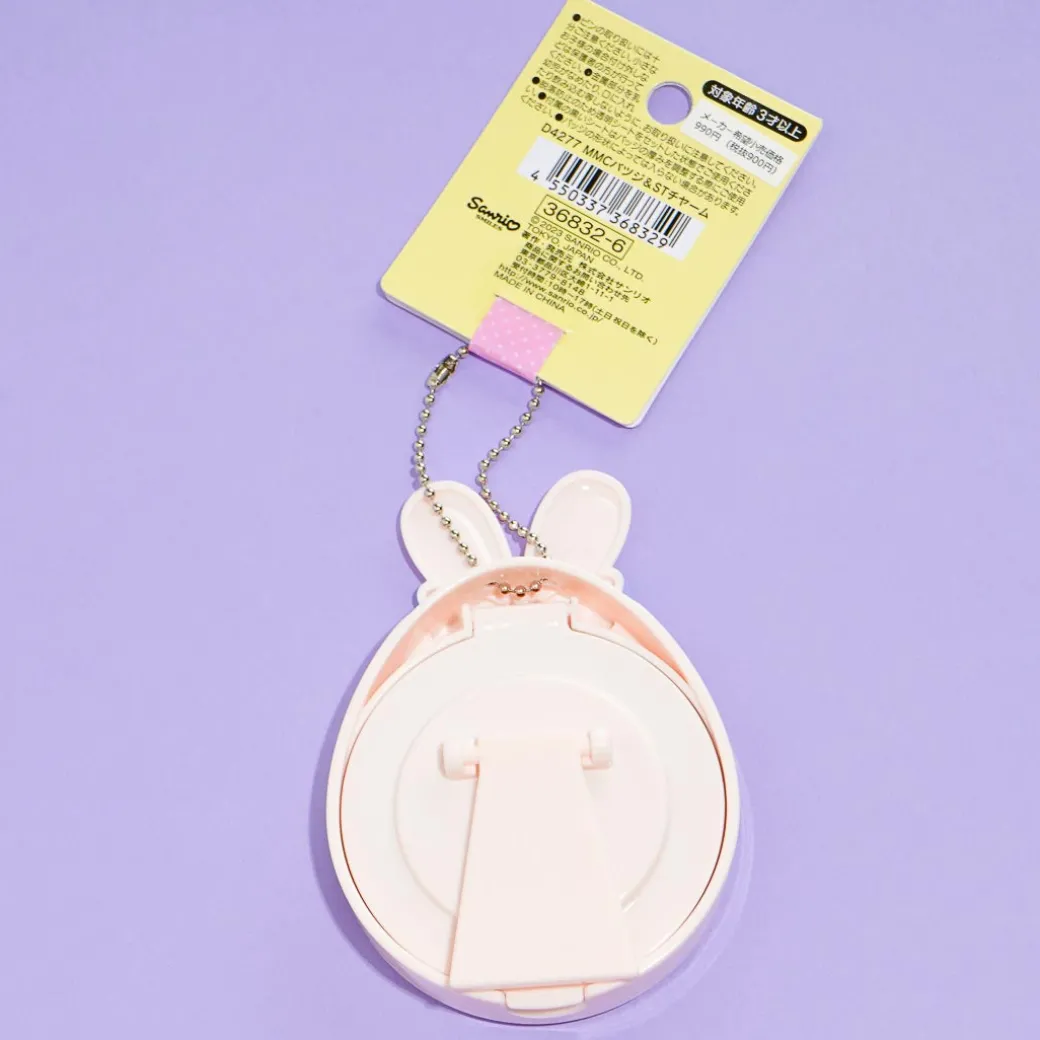 My Melody Easter Bunny 2-Way Charm With Badge