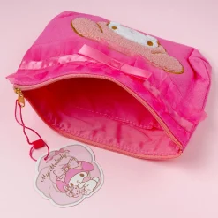 My Melody Embroidered Frill Pouch