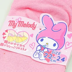 My Melody Embroidered Heel Socks