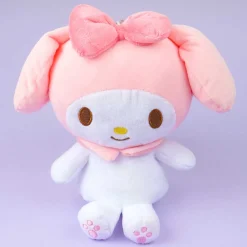 My Melody Embroidered Plushie Pouch - Medium