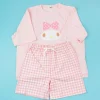 My Melody Face Checkered Pajama Set