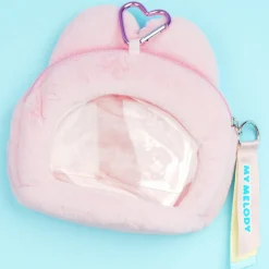 My Melody Face Plushie Pouch With Window
