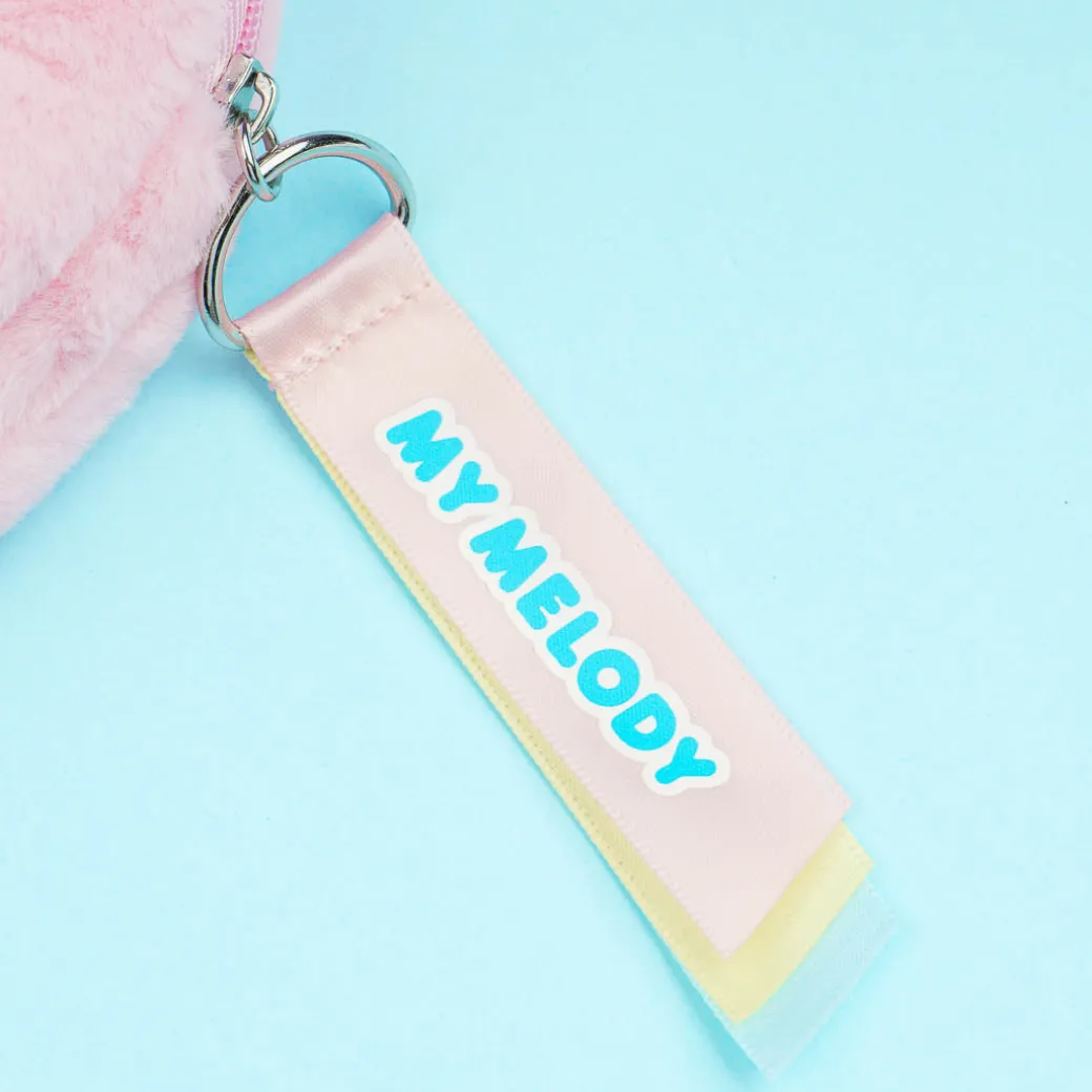 My Melody Face Plushie Pouch With Window