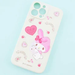 My Melody Fancy Heart Locks Soft Phone Case for iPhone 13 Pro Max