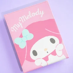 My Melody Faux Leather Folding Mirror