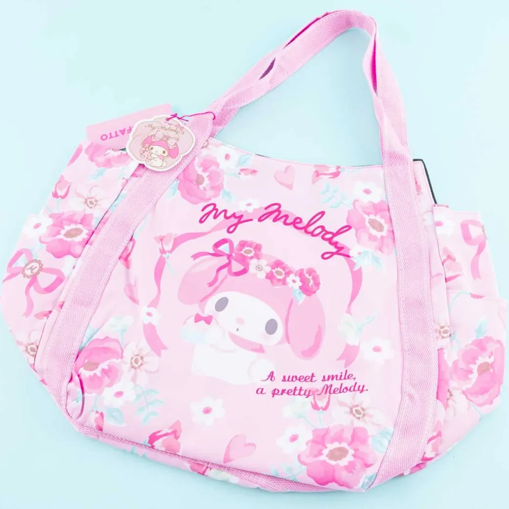 My Melody Floral Dream Balloon Shoulder Bag - Large