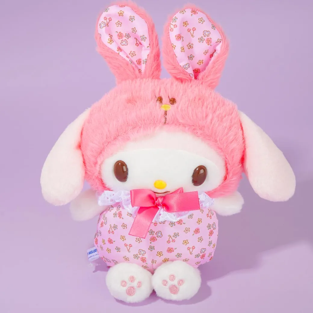 My Melody Flower Bunny Plushie - Medium