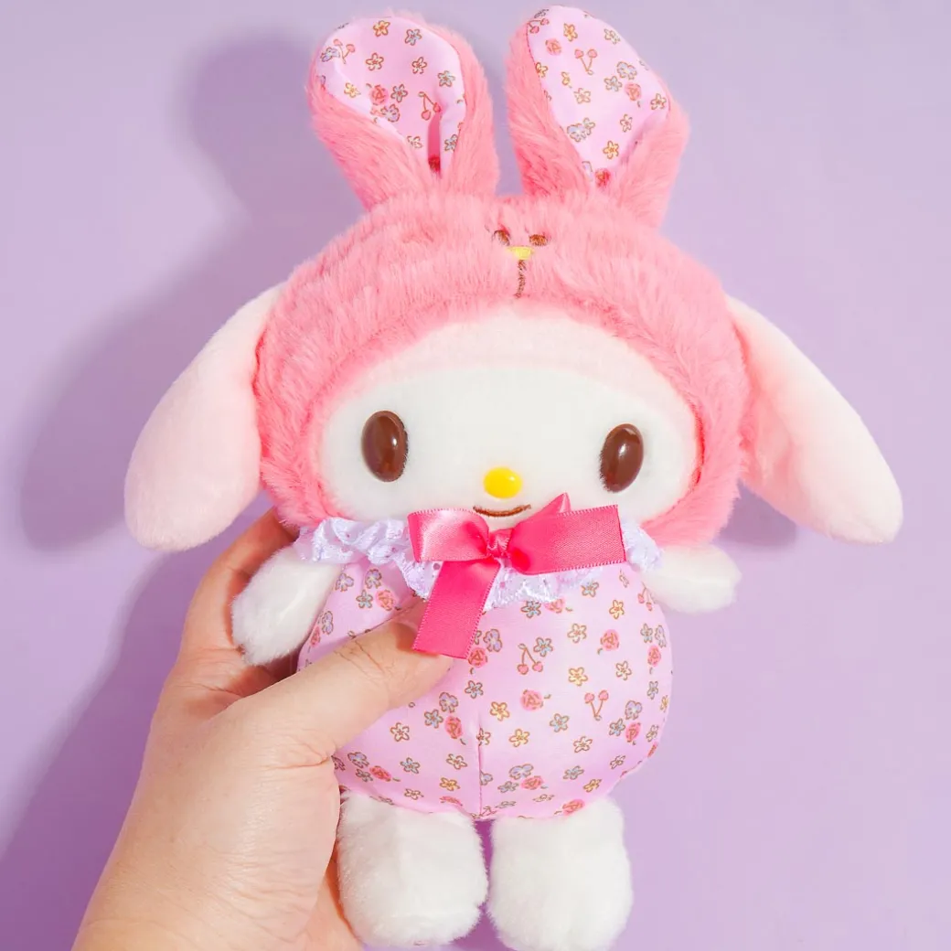 My Melody Flower Bunny Plushie - Medium