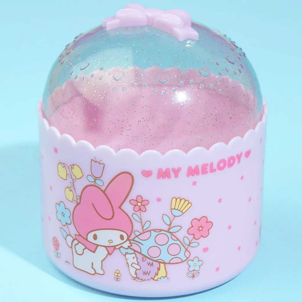 My Melody Flower Garden Dome Cotton Swab Case