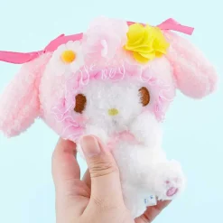 My Melody Flower Ribbon Plushie - Medium