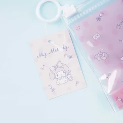 My Melody Flowers & Letters Clear Slider Pouch