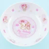 My Melody Flowery Curry & Pasta Melamine Plate