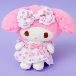 My Melody Flowery Dress Plush Charm -Medium