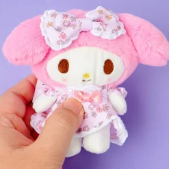 My Melody Flowery Dress Plush Charm -Medium