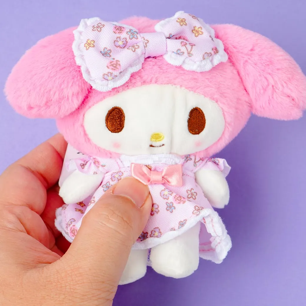 My Melody Flowery Dress Plush Charm -Medium