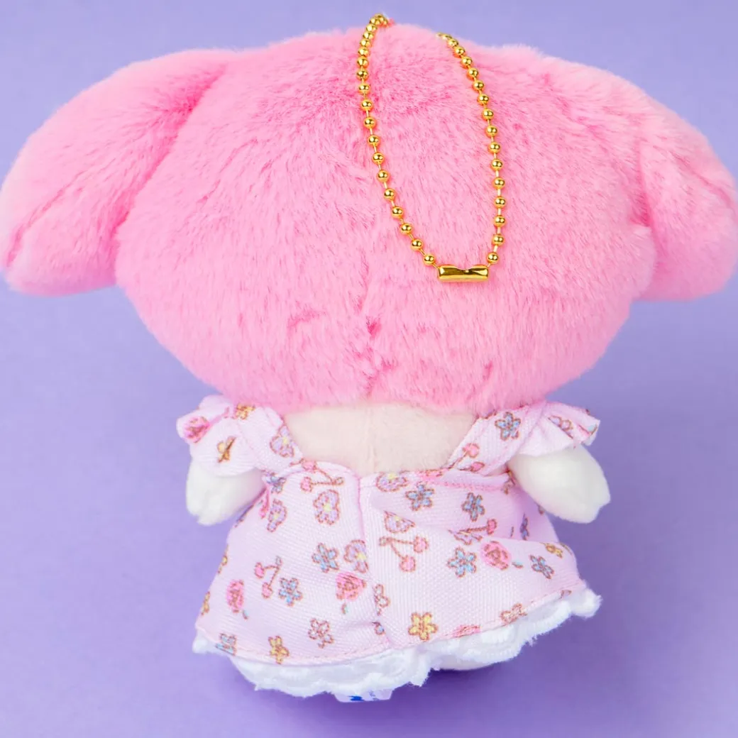My Melody Flowery Dress Plush Charm -Medium