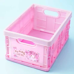 My Melody Flowery Folding Storage Basket
