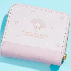 My Melody Flowery Folding Wallet